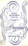 Performance Program Recital Constitution Hall Philadelphia 1958