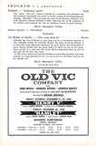 Performance Program Recital Masonic Auditorium Detroit 1958