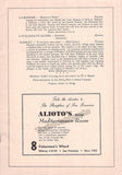 Performance Program Recital San Francisco 1958