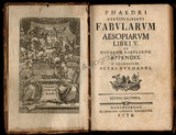 Phaedrus - Book "Augusti Liberti Fabularum Aesopiarum" 1778