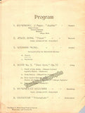 Philadelphia Symphony Society - Lot of 19 Unsigned Programs 1893-1901