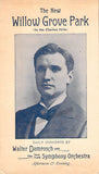 Philadelphia Symphony Society - Lot of 19 Unsigned Programs 1893-1901