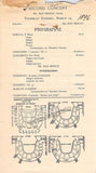 Philadelphia Symphony Society - Lot of 19 Unsigned Programs 1893-1901