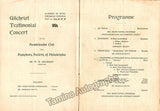 Philadelphia Symphony Society - Lot of 19 Unsigned Programs 1893-1901