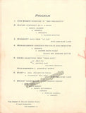 Philadelphia Symphony Society - Lot of 19 Unsigned Programs 1893-1901