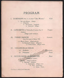 Philadelphia Symphony Society - Lot of 3 Programs 1896-1899