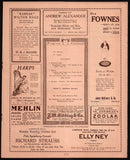 Pianist Program and Playbill Lot New York