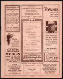 Pianist Program and Playbill Lot New York