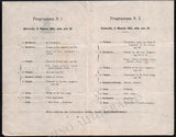 Pianist Program Lot - Bologna 1911-1915