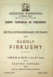 Pianist Program Lot Buenos Aires 1942-1961