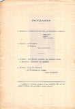 Pianist Program Lot - Rome and Bologna 1913-1919