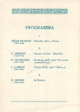 Pianist Program Lot - Rome and Bologna 1913-1919