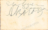 Pianists - Autograph Card Lot 1919-1936