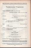 Pianists - Boston Symphony Program Lot 1924-31