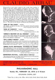 Pianists - Lot of 24 Concert Playbills