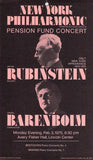 Pianists - Lot of 3 Unsigned Playbills