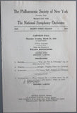 Pianists - Philharmonic Society of New York - Program Clips 1923