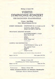 Piano Concert Programs - Lot of 15 German Programs 1935-1950