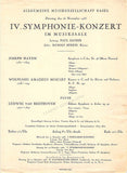 Piano Concert Programs - Lot of 15 German Programs 1935-1950
