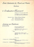 Piano Concert Programs - Lot of 15 German Programs 1935-1950