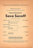 Piano Concert Programs - Lot of 15 German Programs 1935-1950