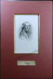 Piccinni, Niccolo - Signature & Antique Print