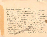 Pierne, Gabriel - Autograph Letter Signed 1906