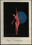 Plisetskaya, Maya - Larger Signed Photo in Leda and The Swan