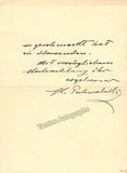 Pochwalski, Kasimir - 2 Autograph Letters Signed 1896
