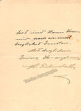 Pochwalski, Kasimir - 2 Autograph Letters Signed 1896