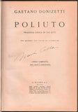 Poliuto Signed Score