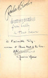 Pons, Lily - Signed Album Pages Inscribed to her by Various Artists