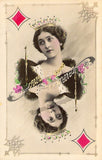 Postcard-Cards with Singers and Dancers - Set of 8 Vintage Postcards, 1890s