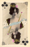 Postcard-Cards with Singers and Dancers - Set of 8 Vintage Postcards, 1890s