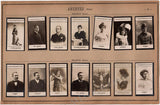 Potin, Felix - Artistes Lyriques et Dramatiques - Collection of 158 Mini-Photographs