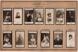 Potin, Felix - Artistes Lyriques et Dramatiques - Collection of 158 Mini-Photographs