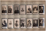 Potin, Felix - Artistes Lyriques et Dramatiques - Collection of 158 Mini-Photographs