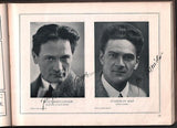 Prague National Theater 1929 Calendar with 60+ Signatures