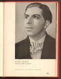 Prague National Theater 1940 Yearbook with 80+ Signatures