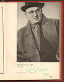 Prague National Theater 1940 Yearbook with 80+ Signatures
