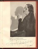Prague National Theater 1940 Yearbook with 80+ Signatures