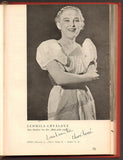 Prague National Theater 1940 Yearbook with 80+ Signatures