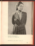 Prague National Theater 1940 Yearbook with 80+ Signatures