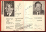 Prague National Theater 1940 Yearbook with 80+ Signatures