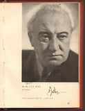 Prague National Theater 1940 Yearbook with 80+ Signatures