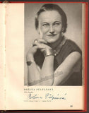Prague National Theater 1940 Yearbook with 80+ Signatures