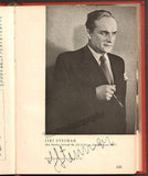 Prague National Theater 1940 Yearbook with 80+ Signatures