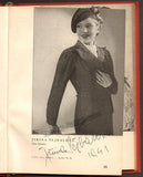 Prague National Theater 1940 Yearbook with 80+ Signatures