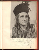 Prague National Theater 1940 Yearbook with 80+ Signatures