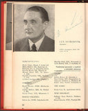Prague National Theater 1940 Yearbook with 80+ Signatures